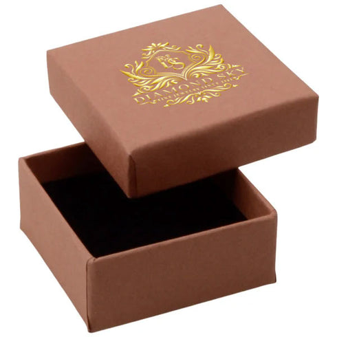 Sudraba auskari "Anšante (Golden Shadow)" ar Swarovski™ kristāliem